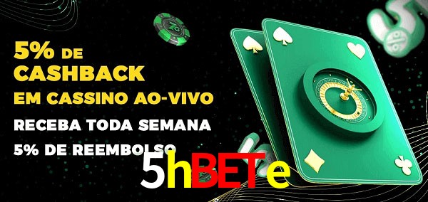 Promoções do cassino ao Vivo 5hbete